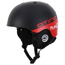 아티나 프리미엄 보드헬멧 ATH-P801, 블랙 + 레드