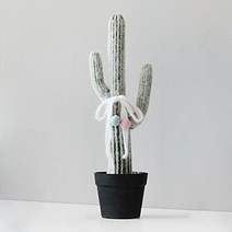 블루밍앤미 윈터 스윗 선인장 트리 조화 60cm, 혼합 색상, 1개