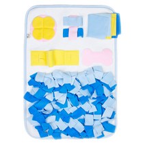 시소플레이 노즈워크 후각놀이매트, 블루