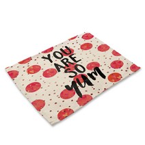 비케이 POP아트 식탁매트, 22, 가로 42cm x 세로 32cm