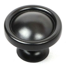 이누데코 원형 모던 블랙 가구손잡이 1구, 6개입