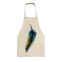 아울리빙 베이직 깃털 주방 앞치마 56 x 68 cm, G, 1개