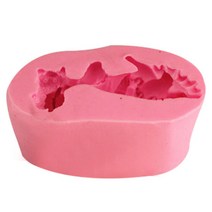 케이지 생각하는 아기 1구 실리콘 수제 몰드, 랜덤 발송