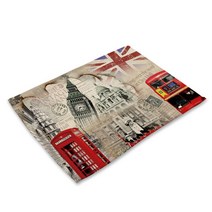 비케이 유럽 미국 식탁매트, 3, 가로 42cm x 세로 32cm