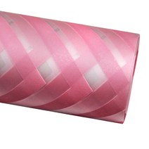 필립로지스틱 지그재그 무광 플라워 포장지, 핑크, 20개입