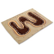 리빙팝 쿠키알파벳 테이블매트, 23, 42 x 32 cm