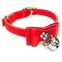 OCSOSO 고양이 방울목걸이, 빨강, 1개