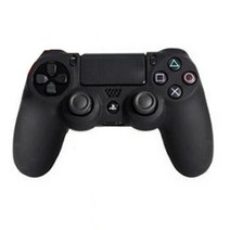 겜맥 PS4 듀얼쇼크 실리콘 커버, BLACK, 1개