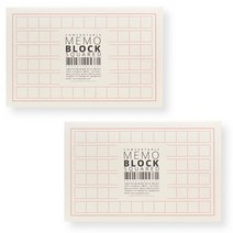 왈가닥스 컴포터블 메모지블럭, Squared, 2개입