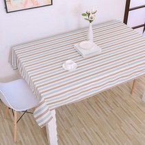 이코디 소프트 칼라 체크 테이블 보, 슬림칼라라인, 110 x 170 cm