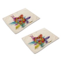 아울리빙 아이러브 뮤직 식탁매트 2p, E, 42 x 36 cm