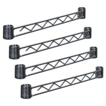 코랙 25파이 SF일자 지지대 600mm 4p, 크롬