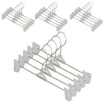 가쯔 집게바지걸이, 화이트, 20개입