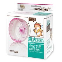 NewAge 햄스터 무소음 쳇바퀴 NA-H116 지름 12cm, 핑크, 1개