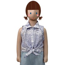 패턴인 아동 셔츠 패턴시트 P672, 혼합 색상, 1개