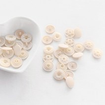 해피베어스 멀티 일제 T단추 세트 11.5 mm T3, 오트밀, 2팩