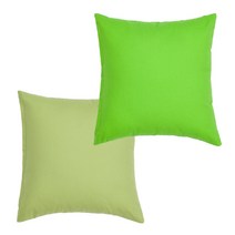 아인하우스 옥스포드 012 쿠션 솜 포함 2p 세트, 노랑 연 녹색, 라임색