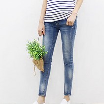 팡팡샵 C 스프링 진 임부용 청바지