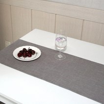 나산데코 마100% 힐링린넨 젠스타일 테이블러너, RN813-06(샌드스톤), 2인용(150 x 28 cm)