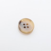 HR빅버튼 샌더슨 단추 25mm, 베이지, 12개입