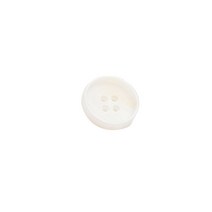 HR빅버튼 샌더슨 단추 18mm, 화이트, 4개입