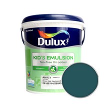 듀럭스 키즈 에멀전 무광 페인트 3L, Lush Seaweed