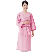 라인 시험용 손님 가운, 핑크(EX912), 1개