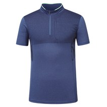 Tech 남성용 카모 포인트 집업 티셔츠