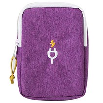 DM 화이트 지퍼 다용도 파우치