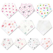 오즈맘 신생아용 스카프빕 10p