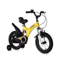 로얄베이비 플라잉베어 16인치 미조립, YELLOW, 117cm