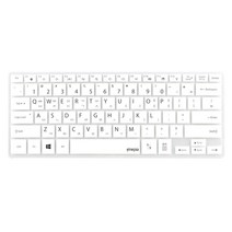 파인피아 삼성 노트북용 문자인쇄 키스킨 SS25번 NT900X3H/NT901X3H/NT900X3J, 화이트, 1개