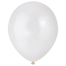파티팡 풍선 라운드 30cm, 클리어, 100개입