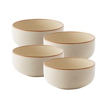 아티젠 크림 FS 샐러드볼 17cm, 혼합 색상, 4개입