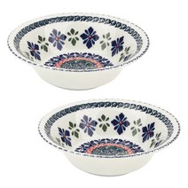 디어리빙 북유럽플라워 볼 16.5cm, 화이트, 2개