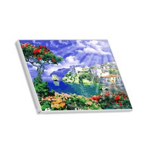 헬로페인팅 직접그리는 그림그리기DIY도면 + 추가 랜덤 발송 3p, 햇살받은마을08