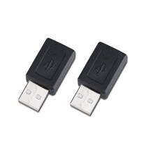 칼론 고급형 USB A(M)-마이크로5핀(F) 변환젠더 2p, USB A(M) - Micro(F)Gender