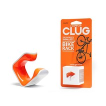 HORNIT CLUG 자전거 거치대 로드용, 오렌지 + 화이트