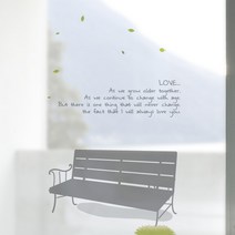 디자인수풀 컬러 안개 창문용 시트지, 햇살속에서 02