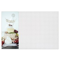 앤비커머스 오메데토 인테리어 타공판 좌WHITE, 1개