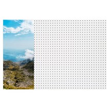앤비커머스 자연 인테리어 타공판 좌WHITE, 1개
