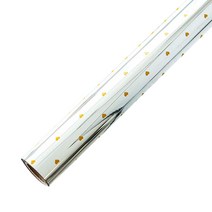 포포팬시 미니하트 비닐 증착 포장지 대, 옐로우, 1개