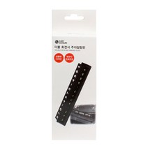 카다누리 듀얼 형광 자석 주차알림판, 블랙, 1개