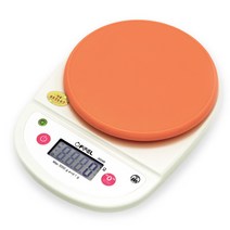 오펠 3kg 대용량 주방저울 OF-3004B, 코랄핑크