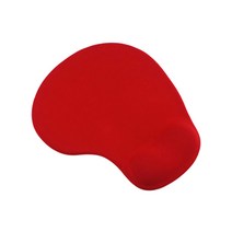 DM 알럽컴 손목보호 슬립 마우스패드, 레드, 1개