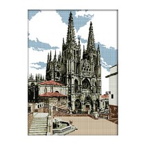 ZKF 십자수 DIY 세트, 1세트, 아름다운성