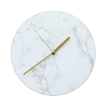 레그노 노페이스골드니들 판시계 30cm, 대리석