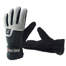 앤티스 컬러풀 바이크 방한 장갑, 그레이&블랙