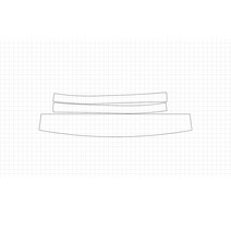 헥시스 쉐보레 크루즈 L 2018 PVC재질 ROOF PILLARS PPF보호필름, 1개