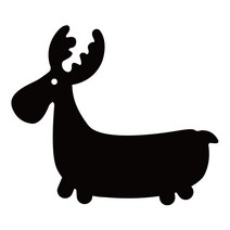 쿠 홈 인테리어 아크릴 메모판 MO75 부착형, 블랙